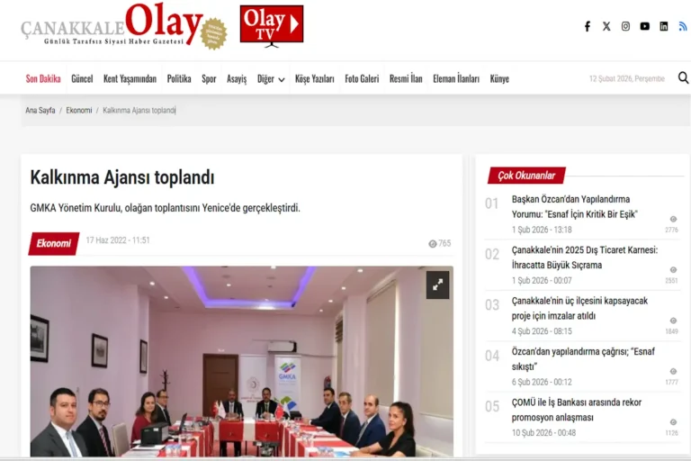 Kalkınma Ajansı Toplandı