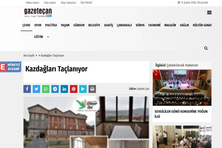 Kazdağları Taçlanıyor